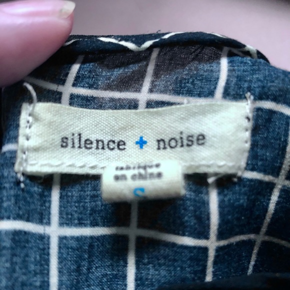 Silence + Noise Grid Flowy Dress - Picture 4 of 4